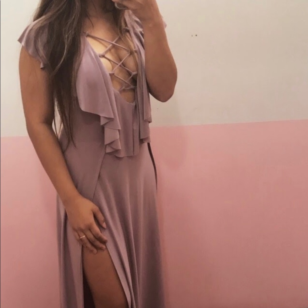 Cut Out Maxi Dress